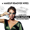 WBM Care Flushable Wipes for Women 25 Sheets FragranceFree Face Wipes that Deep Clean Impurities Remove Makeup Hydrate a