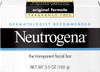 Neutrogena Original Amber Bar FragranceFree Facial Cleansing Bar with Glycerin Pure Transparent Gentle Face Wash Bar Soa