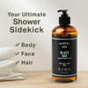 Barrel Oak AllinOne Wash for Face Hair Body Vegan Hydrating Face Shampoo and Body Wash for Men Grooming Kit Gifts for Me