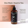 Barrel Oak AllinOne Wash for Face Hair Body Vegan Hydrating Face Shampoo and Body Wash for Men Grooming Kit Gifts for Me