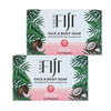 Coco Fiji Coconut Oil Infused Soap Bar 7oz Tuberose Pack of 2