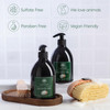 GAIA Oliva Olive Oil Shower Gel Natural Body Wash with Coconut Hydrating Moisturizing Body Wash for Women Men Plantbased