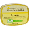 Clearly Natural Lemon Glycerine Bar Soap 4 Ounce 6 per case