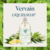 Provence Sante Natural Liquid Soap Moisturizing Almond Oil Hand Soap with Lemon Vervain Scent Elegant Pump Dispenser for