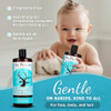 Dr Woods Unscented Baby Mild Liquid Castile Soap Natural Soap for Sensitive Skin Gentle Cleanser with Hemp Oil and Vitam