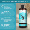 Dr Woods Unscented Baby Mild Liquid Castile Soap Natural Soap for Sensitive Skin Gentle Cleanser with Hemp Oil and Vitam