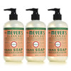 MRS MEYERS CLEAN DAY Hand Soap Made with Essential Oils Geranium 125 fl oz Pack of 3