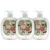 WBM Hand Wash Pack of 3 Himalayan Pink Salt Sandalwood Jasmine Cleans Protects Moisturizes Gentle Hand Soap for Daily Us