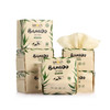 LEKOCH Bamboo Dry Wipes 100 Biodegradable Hypoallergenic Makeup Remover Baby Wipes 6 Packs 300 Count 8x8 Inches Ultra So