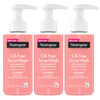 Neutrogena OilFree Pink Grapefruit Pore Cleansing Acne Wash and Daily Liquid Facial Cleanser with 2 Salicylic Acid Acne
