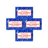 Satya Nag Champa Sai Baba Natural Soap Large 150 g 5 oz 4 Piece