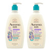 Aveeno Kids Sensitive Skin Face and Body Wash with Oat Extract Gently Washes Away Dirt and Germs Without Drying TearFree