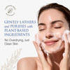 Christina Moss Naturals Face Wash for Women Men Gentle Facial Cleanser for All Skin Types Organic Face Wash Gel Cleanser