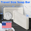BERGMAN KELLY Hotel Soap Bars White Tea 05 oz 100 PK Travel Size Luxury Bulk Amenities Bar Soap Mini Individually Wrappe