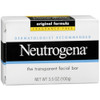 Neutrogena The Transparent Facial Bar Original Formula Fragrance Free 350 oz Pack of 5