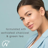 All Natural Facial CleanserFace WashAntiAging For Women And Men with Vitamin C Activated Charcoal Green Tea Vegan All Sk