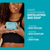 Makari Blue Crystal Beauty Exfoliating Bar Soap 7 oz Bath Soap for Women Men Exfoliating Cleanser with Glutathione Kojic