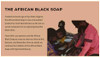 Pigmented Beauty African Black Soap 169oz Cleansing and Beautifying Wash with Lavender and Lemon Oil for All Skin Types
