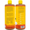 Alaffia Authentic African Black Soap Tangerine Citrus 2Pack AllinOne Moisturizing Cleanser for Face Hands Body Hair 32 O