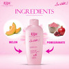 FAIR WHITE So White Refreshing Brightening Body Wash 1000ml 338 fl oz Daily Moisturizing Skin Shower Gel with Pomegranat