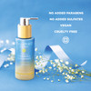 Passport to Organics Clear Face Turmeric Cream Cleanser Gentle Everyday Face Wash with Turmeric Olive Oil and Aloe Vera