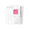 simplehuman Geranium Moisturizing Liquid Hand Soap Refill Pouch 34 Fl Oz Pack of 3