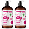 Everyone 3in1 Kids Soap Body Wash Bubble Bath Shampoo 32 Ounce Pack of 2 Berry Blast made with Essential Oils for Toddle