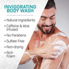 VOLT Body Wash for Men SulfateFree with Caffeine Aloe Citrus Sea Salt Scent 30 Oz 900ml Refill Pack