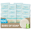 1Shoppe AllinKit Aqua Organics Bar Soap Travel Size Beach Hotel Amenities 05 oz Case of 100
