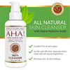 Nonie AHA AllNatural Skin Cleanser 100 Vegan Natural OilBased Makeup Remover with Exfoliating Alpha Hydroxy Acids Pore M