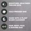 DOVE MEN CARE Cleansing Bar Soap Charcoal Clove Oil 4 Count to Rebuild Skin in the Shower a 4in1 Hair Body Face Shaving