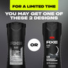AXE Body Wash Black 4 Count 12h Refreshing Scent Cleanser Frozen Pear Cedarwood Mens Body Wash with 100 PlantBased Moist