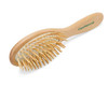 GranNaturals Wooden Brush with Wooden Bristles -Oval Wood Curly Hair Brush for Detangling and Styling for Womens Hair online at globaldelivered