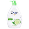 Dove Go Fresh Nourishing Body Wash Cucumber and Green 338 Fl Oz 1L x 2 Pack