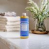 Dr Bronners PureCastile Liquid Soap Peppermint 25 ounce Made with Organic Oils 18in1 Uses Face Body Hair Laundry Pets an