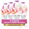 Olay Body Wash for Women Fresh Radiance Refreshing Renewing Made with Plant Based Cleansers B3 Botanical Complex For All