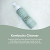 emerginC Scientific Organics Kombucha Cleanser Nutrient Powerhouse Face Wash with Aloe Vera Plant Stem Cells to Help Vis
