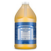 Dr Bronners PureCastile Magic Liquid Soap Peppermint 64oz Made with Regenerative Organic Certified Oils For Hand Body Fa