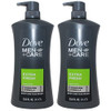 Dove MenCare Body Face Wash Extra Fresh 3Pack TravelSize 24H Nourishing MicroMoisture