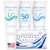 BERGMAN KELLY Rectangular Hotel Soap Bars Shampoo Conditioner 3Piece Set 05 oz each 150 pc White Tea Delight Guests wRev