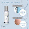 Lira Clinical ICE Sal Cleanser Salicylic Acid Face Wash with Plant Stem Cells Echinacea and Peptides Cooling Exfoliating