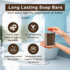 SSA Sandalwood Soap Bars 12 Pack 35oz Each Australian Moisturizing Natural Triple Milled Bar Soap Enriched with Organic