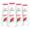 Dove Body Wash Rejuvenating Pomegranate Hibiscus 4 Count for Renewed HealthyLooking Skin Gentle Skin Cleanser with 24hr