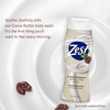 Zest Body Wash Cocoa Butter Shea Moisturizing 18 Ounce Pack of 6