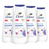Dove Body Wash AntiStress Blue Chamomile Oat Milk 4 Count for Renewed HealthyLooking Skin Moisturizing Gentle Skin Clean