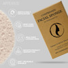 Appearus Natural Cellulose Facial Sponges 100 Pack Compressed Professional Spa Facial Sponge Pads for Cleansing Exfoliat