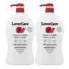 Lovercare Goats Milk Body Wash Shower Cream 407oz1200ml Rose Hip Seed Oil