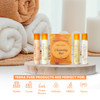 Terra Pure Wild Citrus Toiletries Set 1Shoppe Amenities Kit 1oz Shampoo Conditioner Body Wash Lotion 1oz Bar Soap 75 Pie