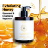 Panier des Sens Moisturizing Liquid Hand Soap Honey Exfoliating Hand Wash French Marseille Soap with Coconut Oil Refilla