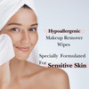 mivida Hypoallergenic Makeup Remover Wipes With Vitamin E Alcohol Free Fragrance Free Makeup Wipes For Sensitive Skin Pl